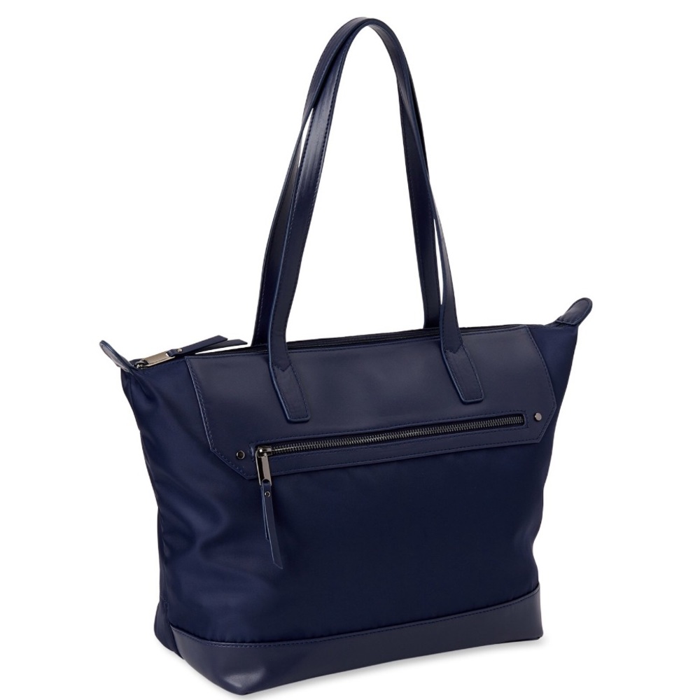 NWT Navy Blue Nylon women’s tote bag